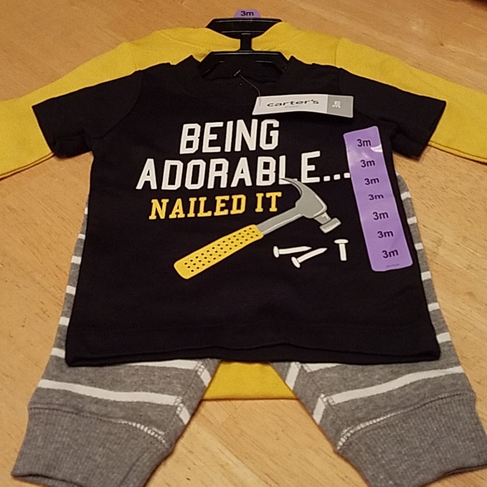 Carters 3 piece set